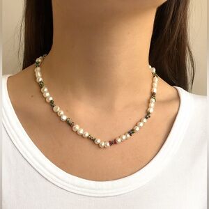 Honora Baroque Pearl Necklace w/ Colorful Gemstones